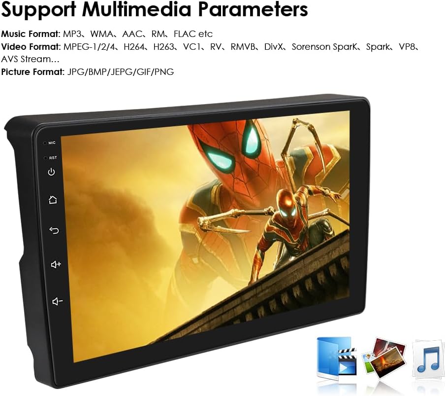 Autoradio 9″ Android 14 pour Citroën C2/C3 — 2 Go + 64 Go